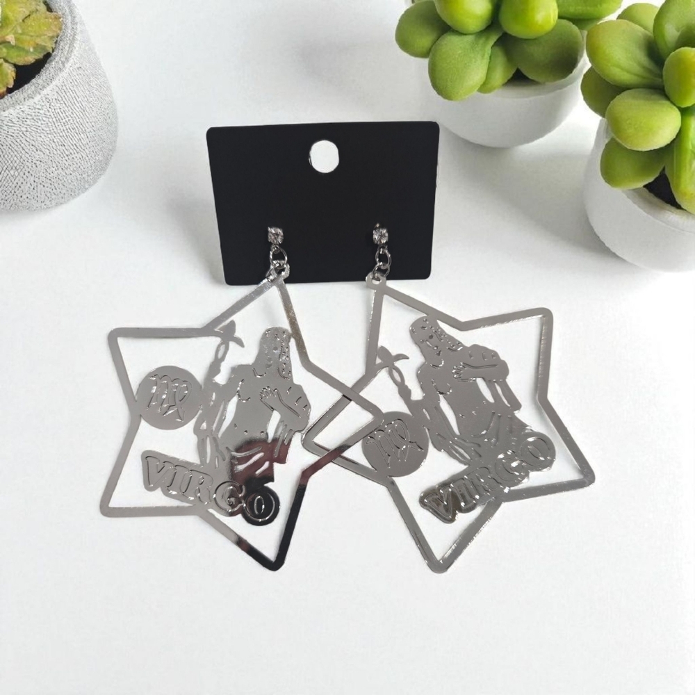🔥Silver Virgo Star Earrings🔥